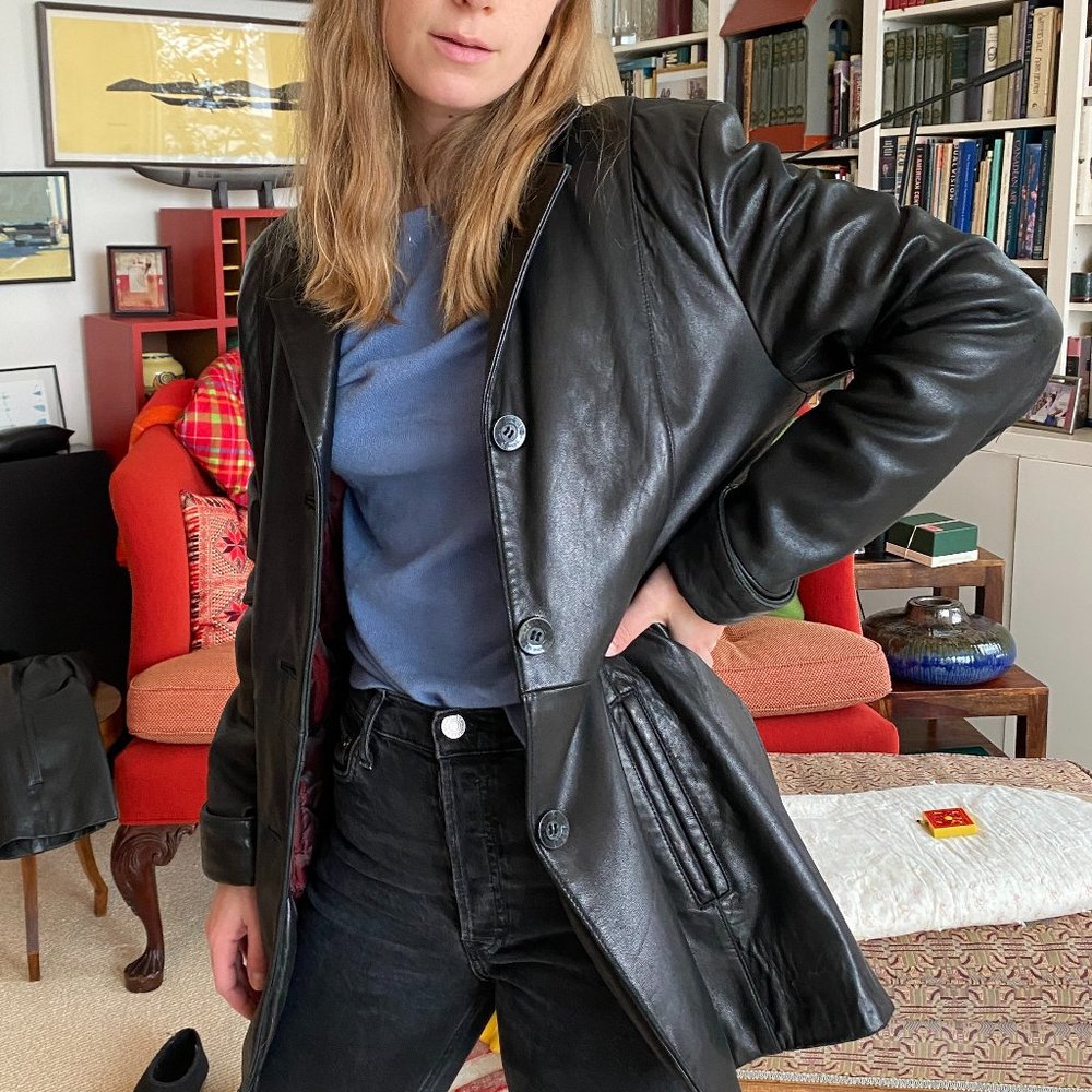 Wilson Lined Leather Jacket